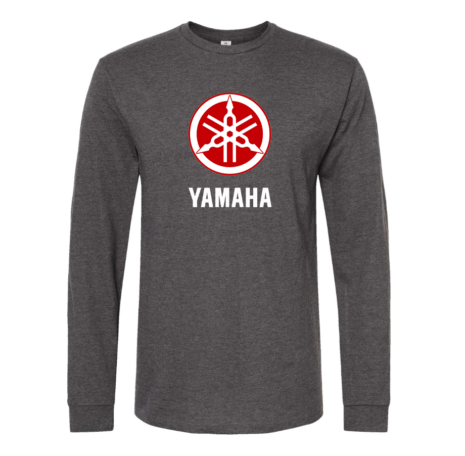 Men's Yamaha Motorcycle Long Sleeve T-Shirt