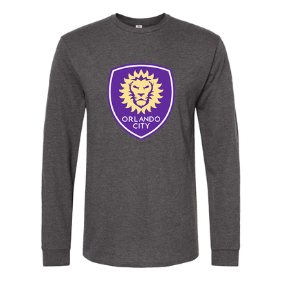 Youth's Orlando City Soccer  Long Sleeve T-Shirt