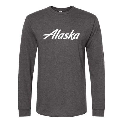 Men's Alaska Airline Long Sleeve T-Shirt