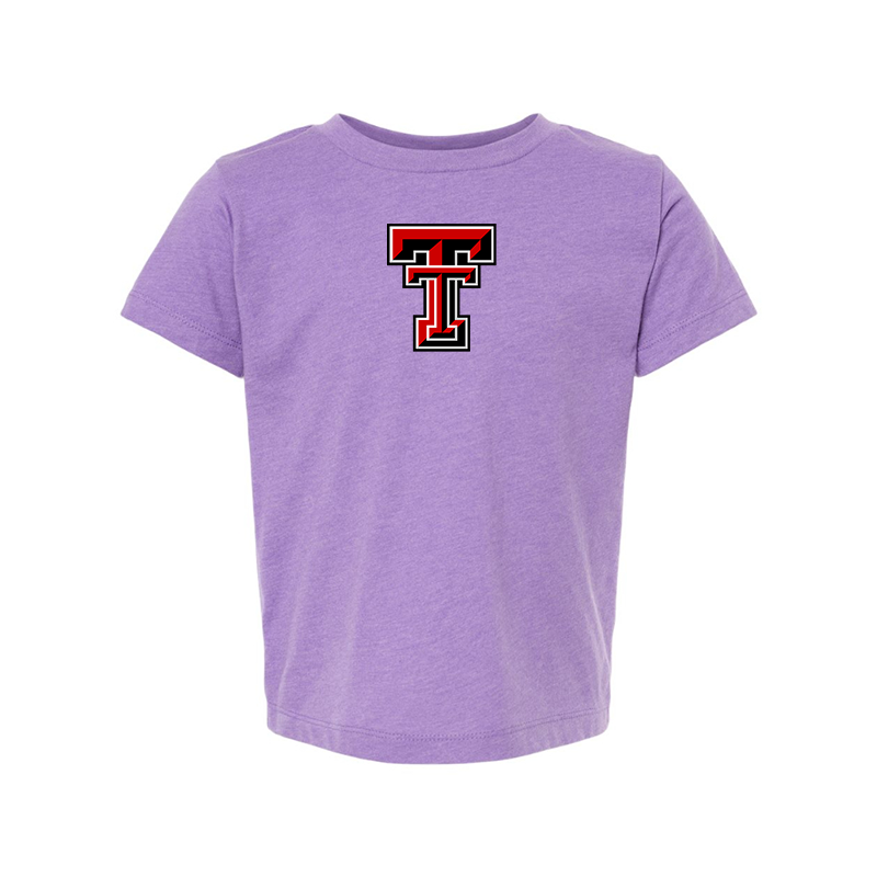 Texas Tech Red Raiders  BELLA  CANVAS Toddler Jersey Tee