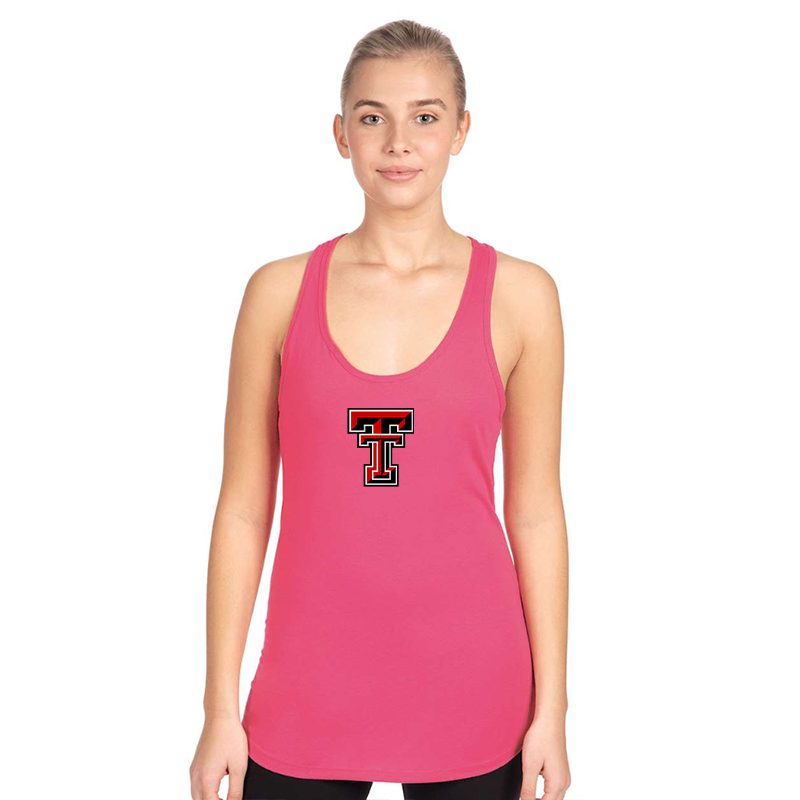 Women's Texas Tech Red Raiders  Next Level Ideal Racerback Tank