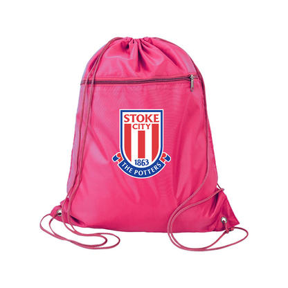 Stoke City Soccer Q-Tees - Polyester Cinchpack