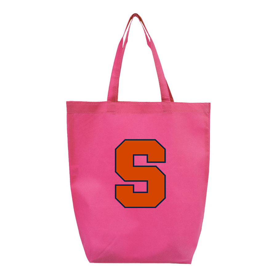 Syracuse Orange Q-Tees Non-Woven Gusset Bottom Tote