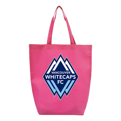 Vancouver Whitecaps FC Q-Tees Non-Woven Gusset Bottom Tote