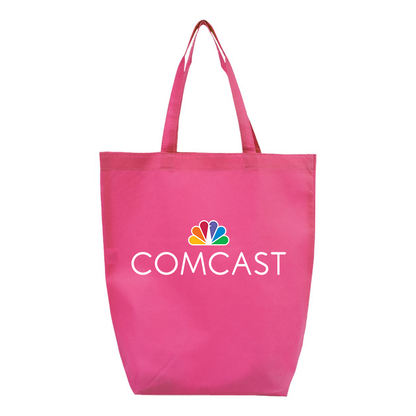 Comcast Q-Tees Non-Woven Gusset Bottom Tote