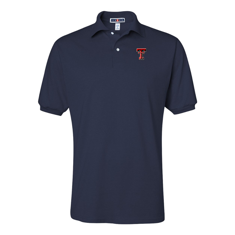 Men's Texas Tech Red Raiders  JERZEES  SpotShield polo