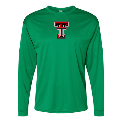 Men's Texas Tech Red Raiders  Performance Long Sleeve T-Shirt