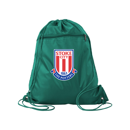 Stoke City Soccer Q-Tees - Polyester Cinchpack