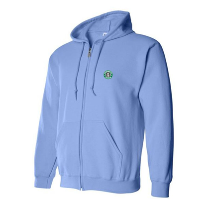 Men's Starbucks Coffee Zipper Hoodie