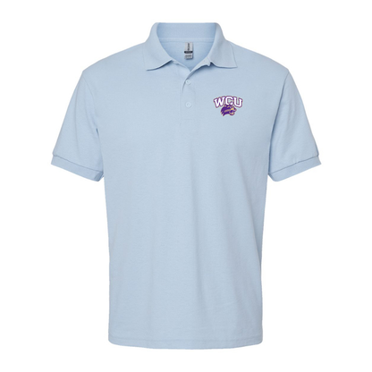 Men's Western Carolina Catamounts Gildan Dry Blend Jersey Polo