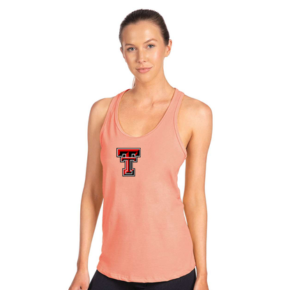 Women's Texas Tech Red Raiders  Next Level Ideal Racerback Tank