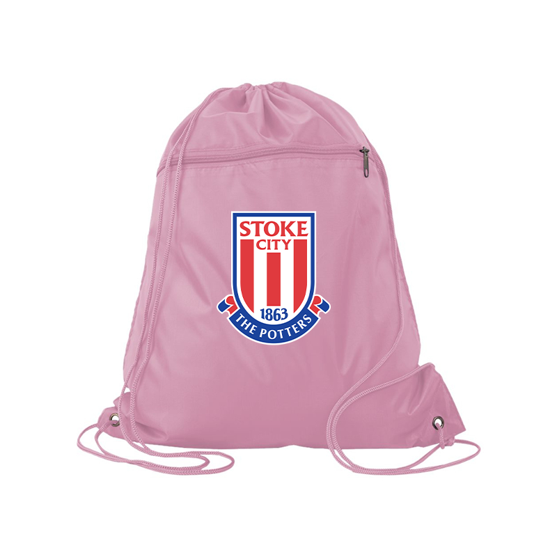 Stoke City Soccer Q-Tees - Polyester Cinchpack