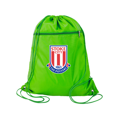 Stoke City Soccer Q-Tees - Polyester Cinchpack