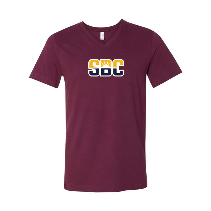 Sun Belt Conference  BELLA  CANVAS - Jersey V-Neck T-Shirt