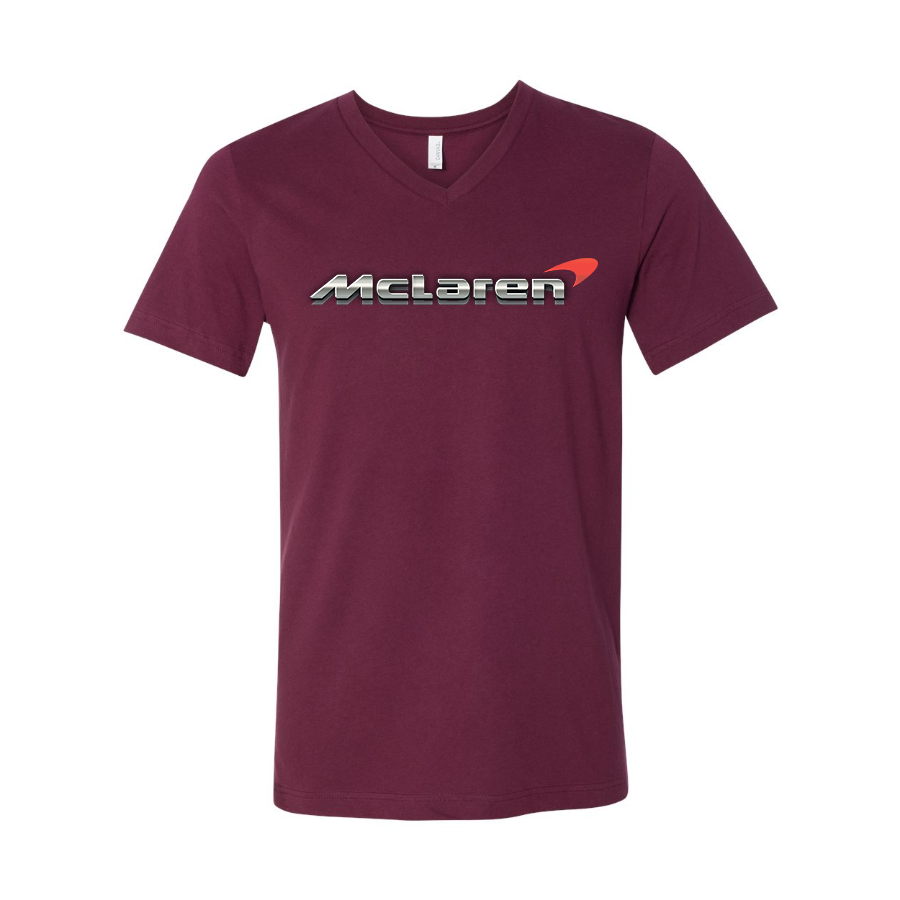 Men's Mclaren BELLA + CANVAS - Jersey V-Neck T-Shirt