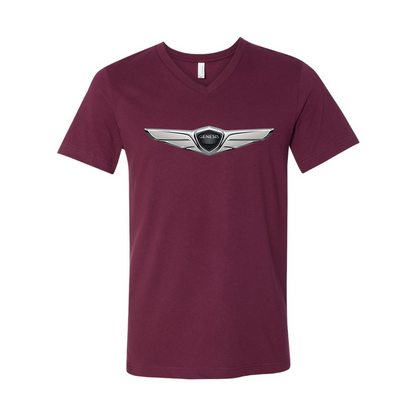 Men's Genesis Car BELLA + CANVAS - Jersey V-Neck T-Shirt