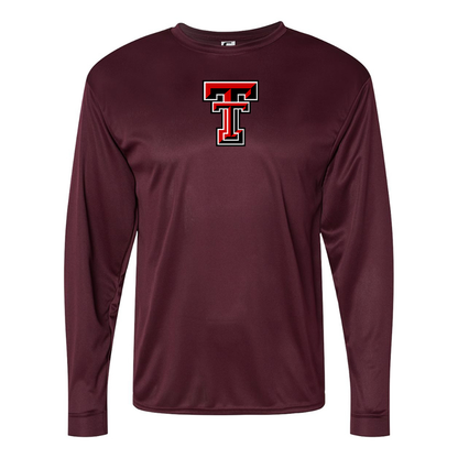 Men's Texas Tech Red Raiders  Performance Long Sleeve T-Shirt