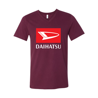 Men's Daihatsu Car Truck BELLA + CANVAS - Jersey V-Neck T-Shirt