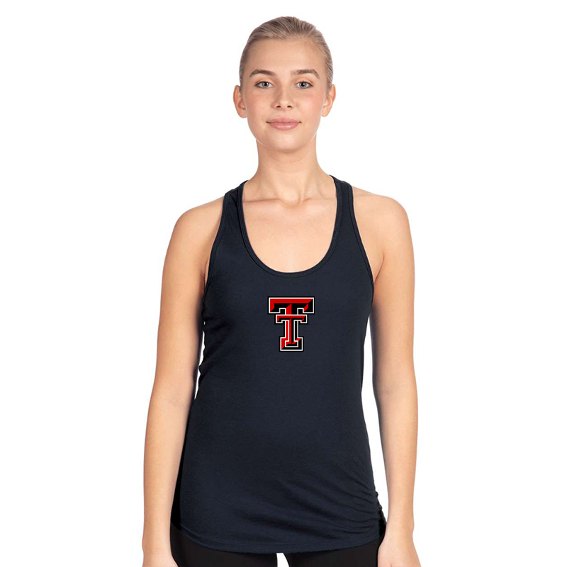 Women's Texas Tech Red Raiders  Next Level Ideal Racerback Tank