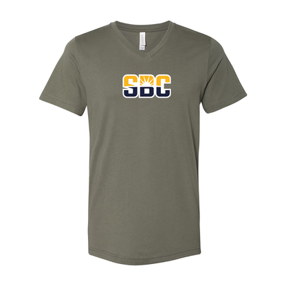 Sun Belt Conference  BELLA  CANVAS - Jersey V-Neck T-Shirt