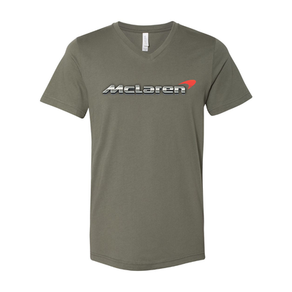 Men's Mclaren BELLA + CANVAS - Jersey V-Neck T-Shirt