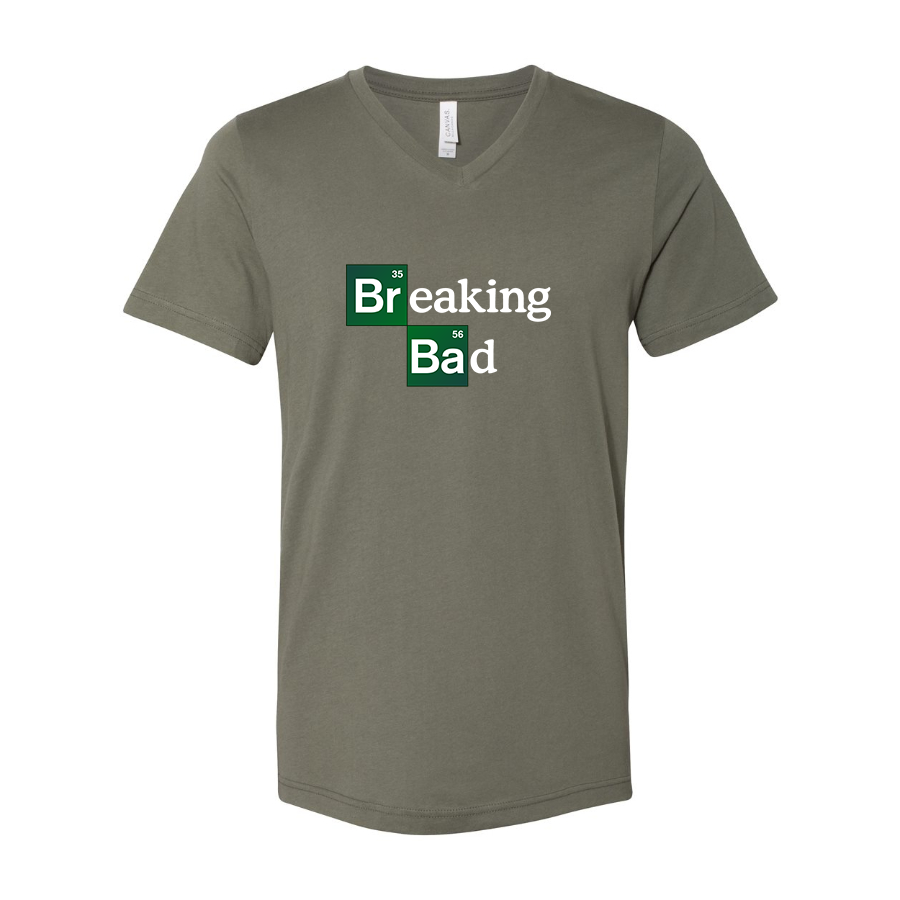 Men's Breaking Bad BELLA + CANVAS - Jersey V-Neck T-Shirt