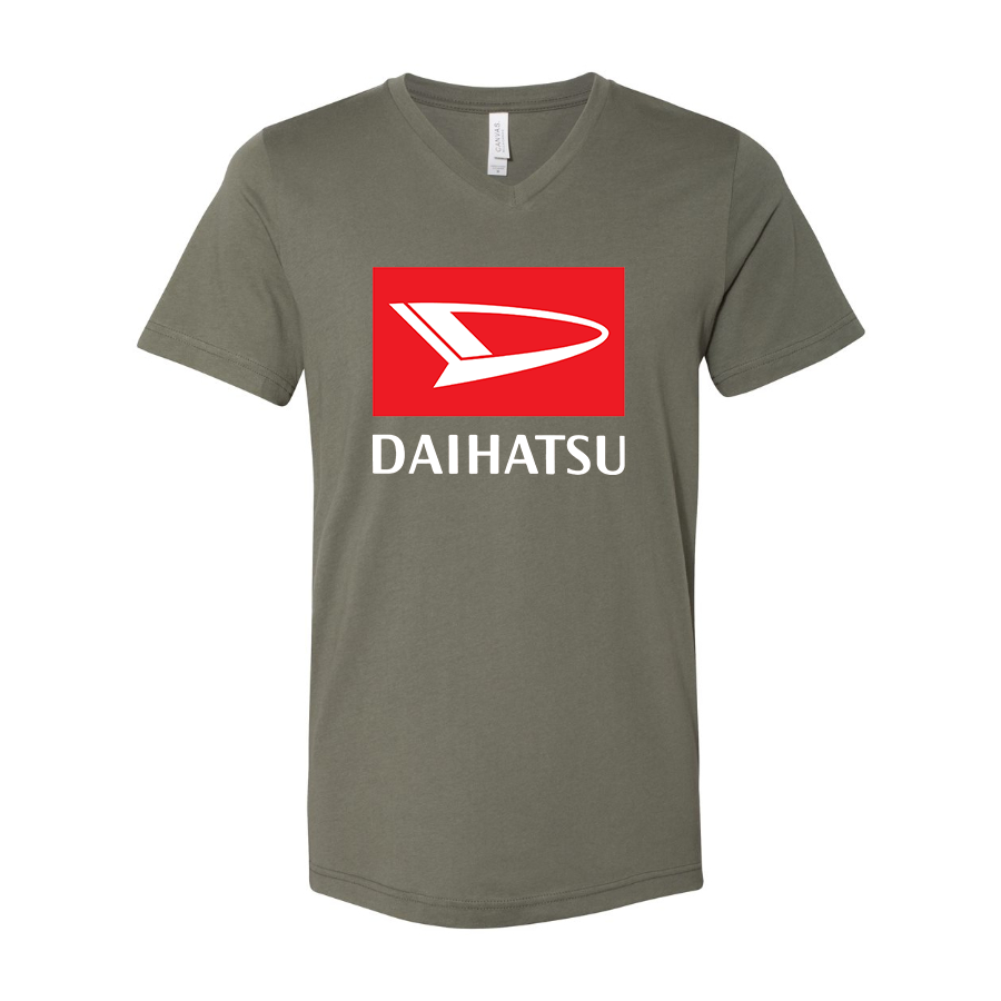 Men's Daihatsu Car Truck BELLA + CANVAS - Jersey V-Neck T-Shirt