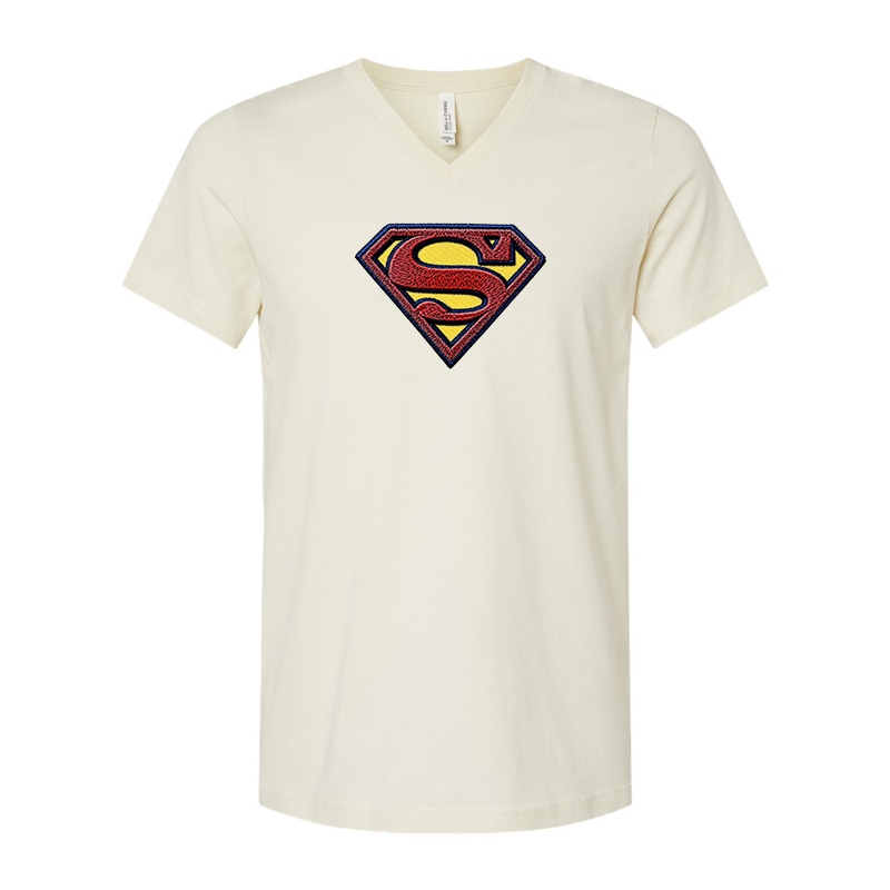 (Design Here) BELLA  CANVAS - Jersey V-Neck T-Shirt