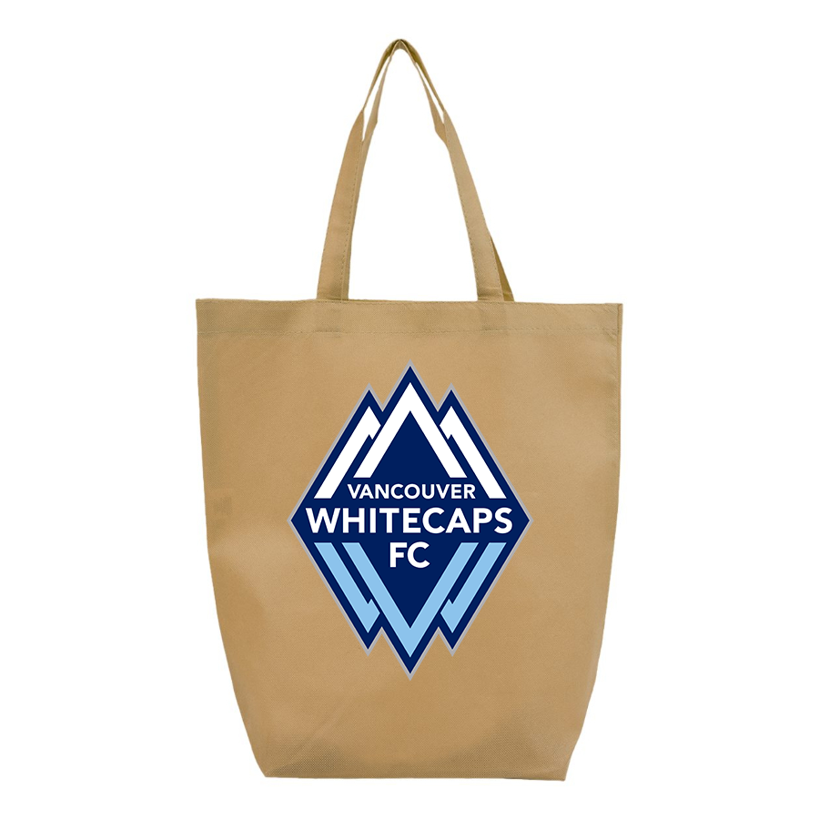 Vancouver Whitecaps FC Q-Tees Non-Woven Gusset Bottom Tote