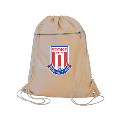 Stoke City Soccer Q-Tees - Polyester Cinchpack