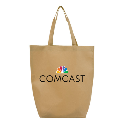 Comcast Q-Tees Non-Woven Gusset Bottom Tote