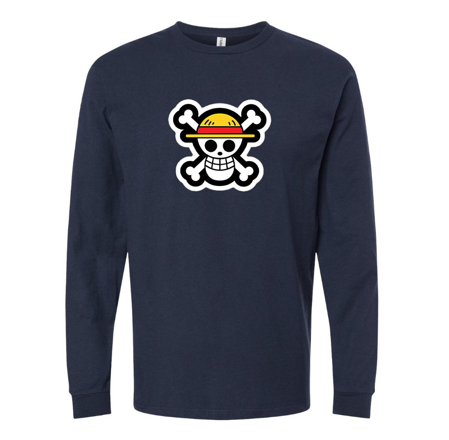 Men's StrawHat Long Sleeve T-Shirt