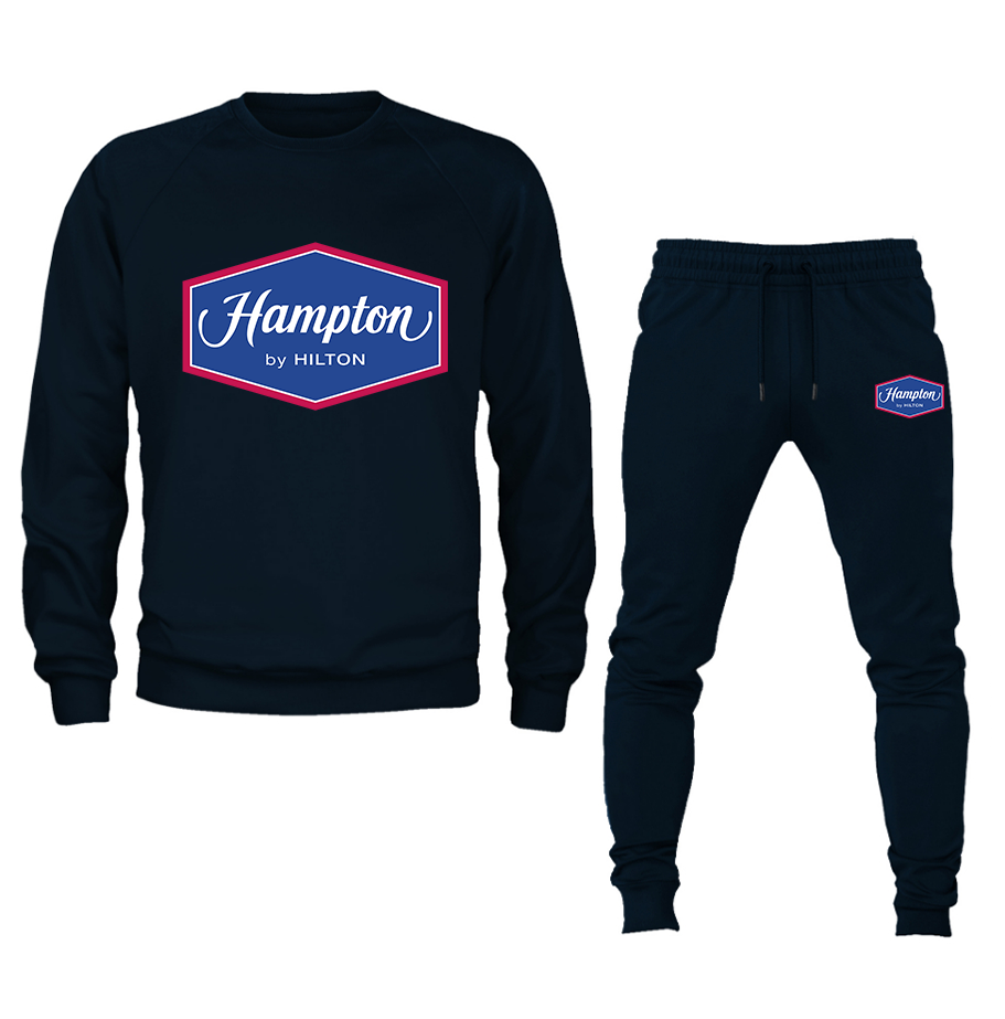 Men's Hampton by Hilton Crewneck Sweatshirt Joggers Suit