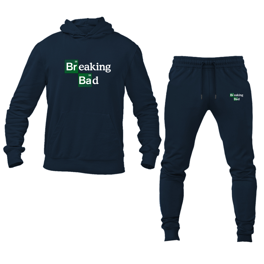 Men's Breaking Bad Pullover Hoodie Joggers Set