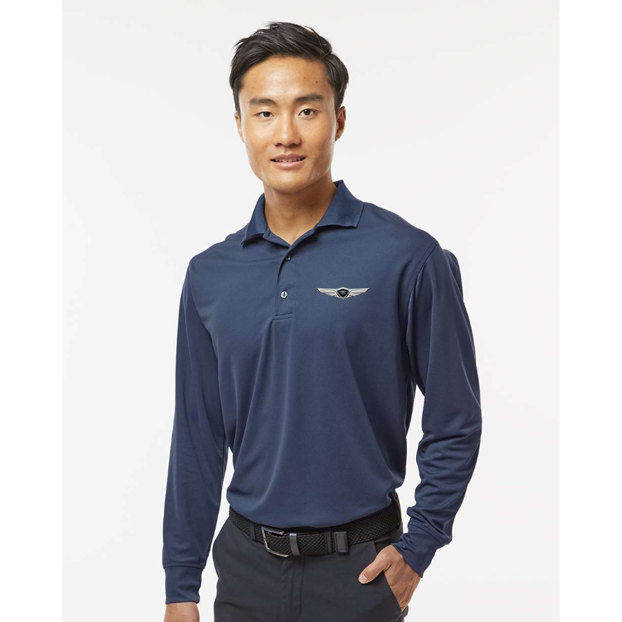 Men's Genesis Car Paragon Prescott Long Sleeve Polo