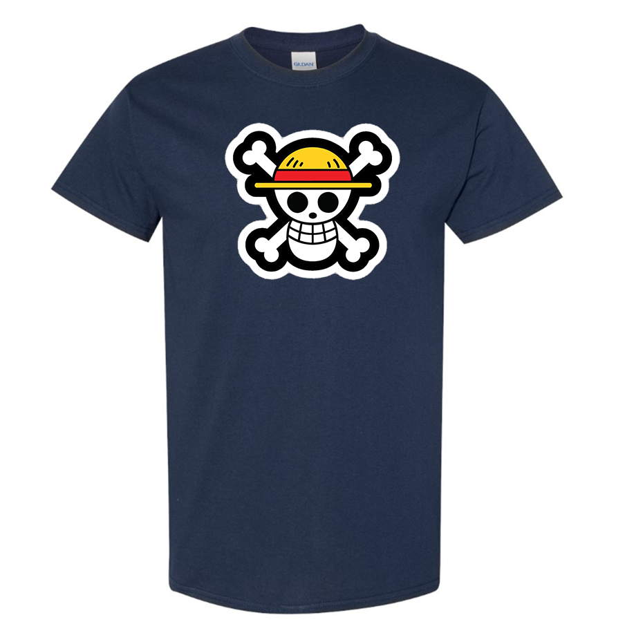 Men's Straw Hat  Cotton T-Shirt