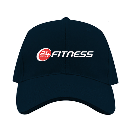 24 Hour Fitness Dad Baseball Cap Hat