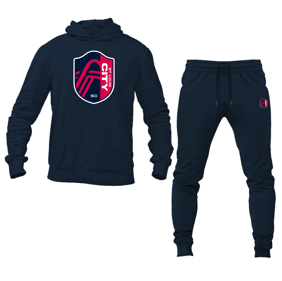 Men's St. Louis City Soccer Hoodie Joggers Set