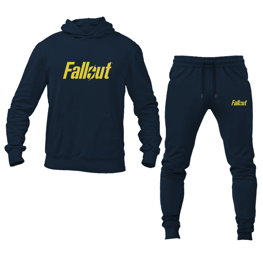 Men's Fallout Pullover Hoodie Joggers Set