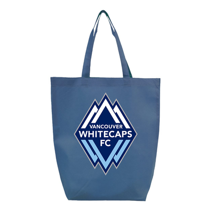 Vancouver Whitecaps FC Q-Tees Non-Woven Gusset Bottom Tote