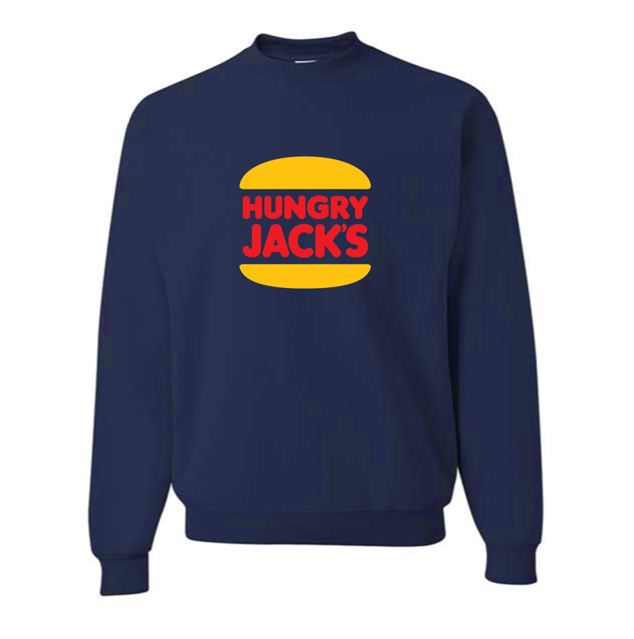 Men's Hungry Jack_s Crewneck Comfy Sweatshirt
