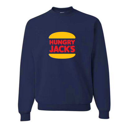 Men's Hungry Jack_s Crewneck Comfy Sweatshirt