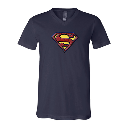 (Design Here) BELLA  CANVAS - Jersey V-Neck T-Shirt