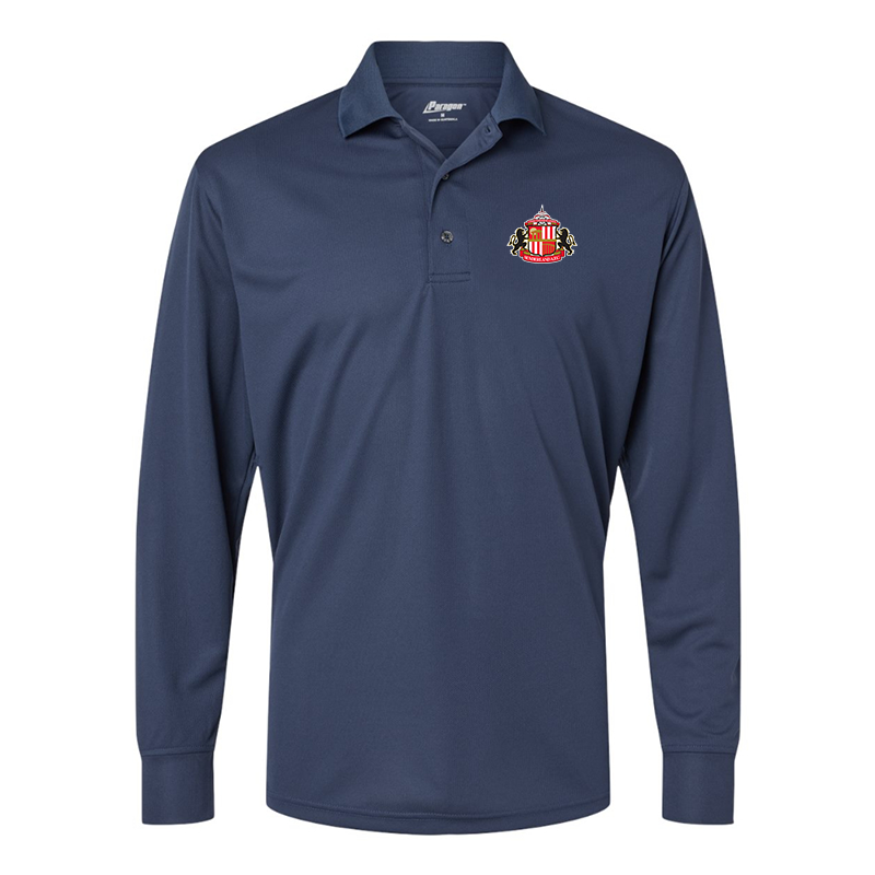 Men's Sunderland AFC Soccer  Paragon Prescott Long Sleeve Polo