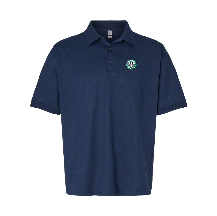 Men's Starbucks Coffee Dry Blend Polo