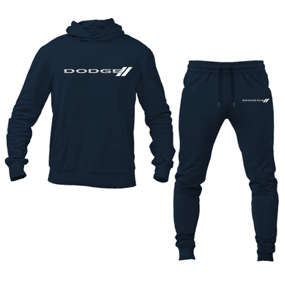 Men's Dodge Car  Hoodie Joggers Set