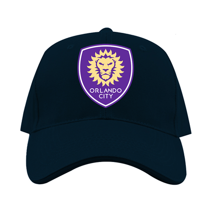 Orlando City Soccer Dad Baseball Cap Hat