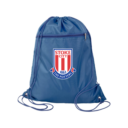 Stoke City Soccer Q-Tees - Polyester Cinchpack