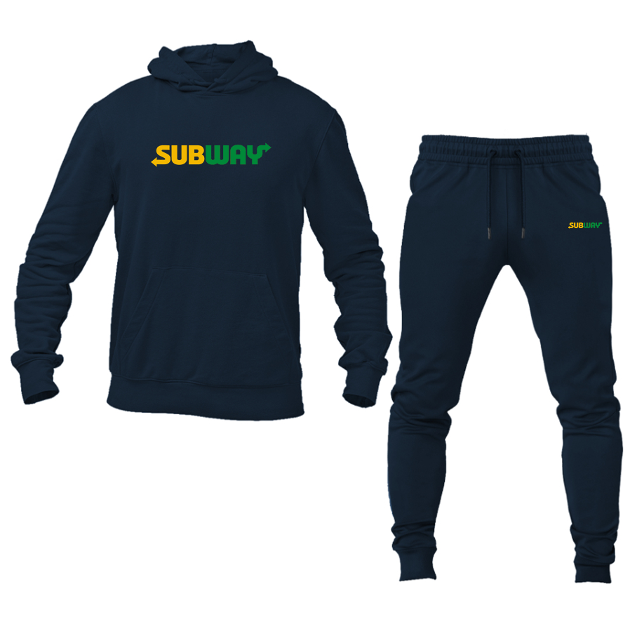 Men's Subway Hoodie Joggers Set