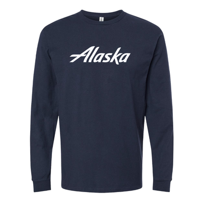 Men's Alaska Airline Long Sleeve T-Shirt